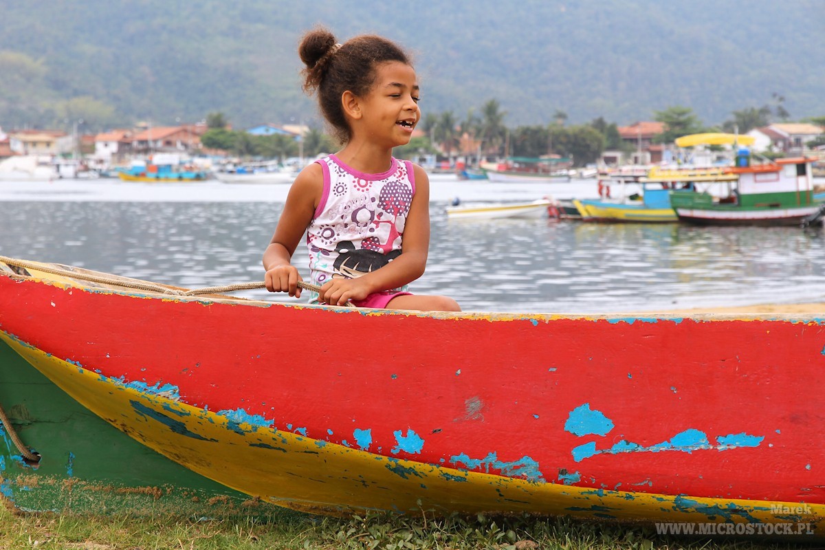 Brazilian girl in Paraty